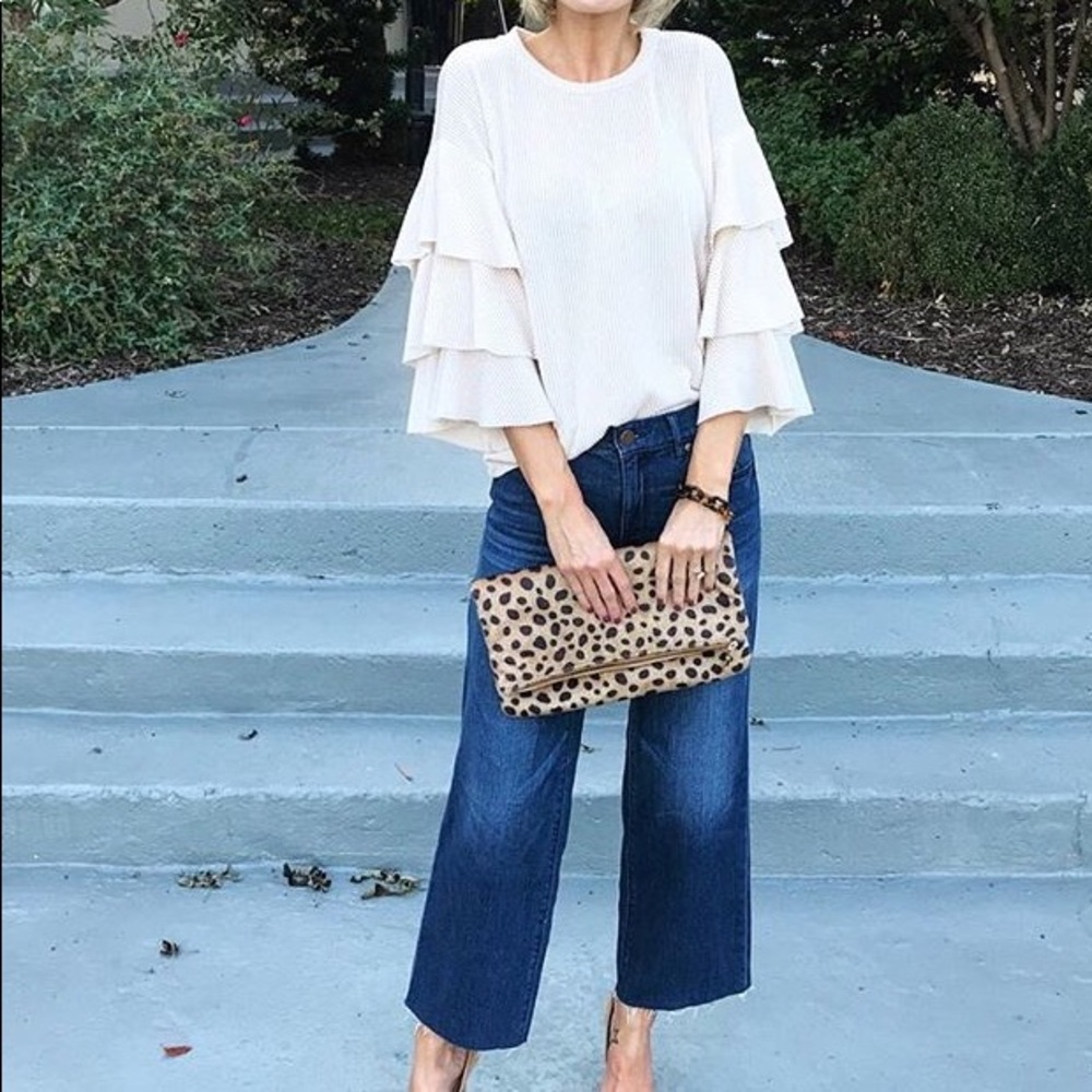 Concrete Jungle Cheetah Print Clutch , NWT